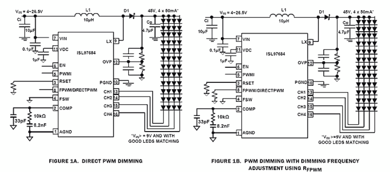 ISL9768x Functional Diagram