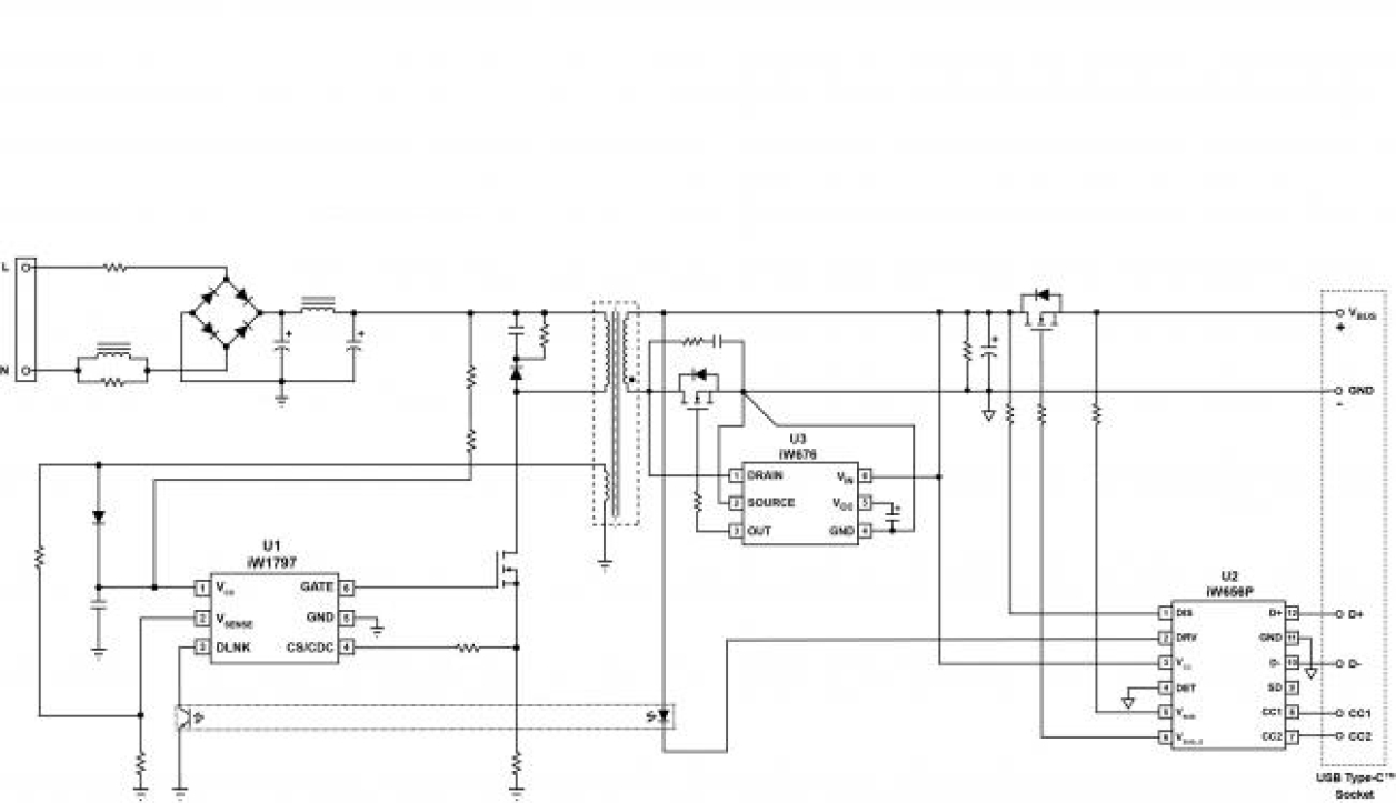 iW1797/iW656P Typical Applications Diagram