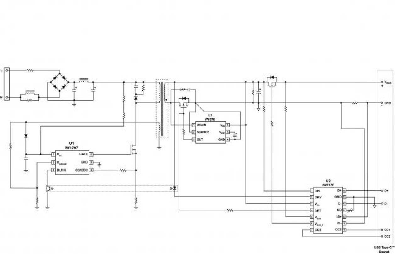 iW1797/iW657P Typical Applications Diagram