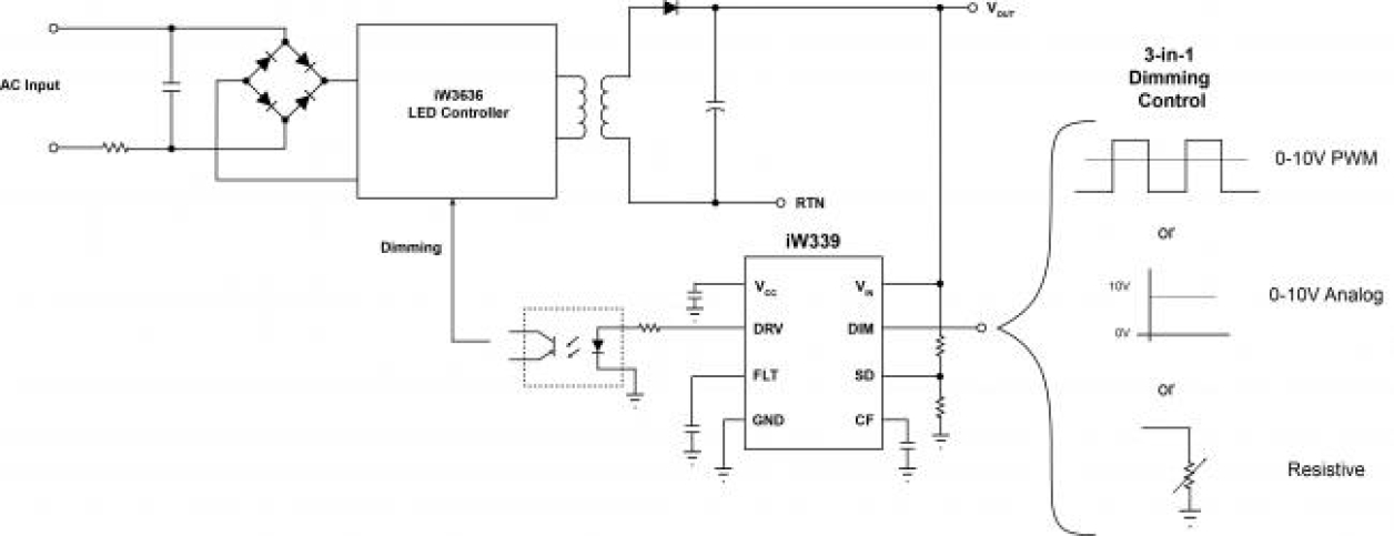 iW339 Typical Applications Diagram
