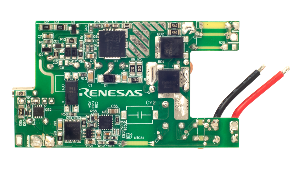 EBC10296 evaluation board bottom view