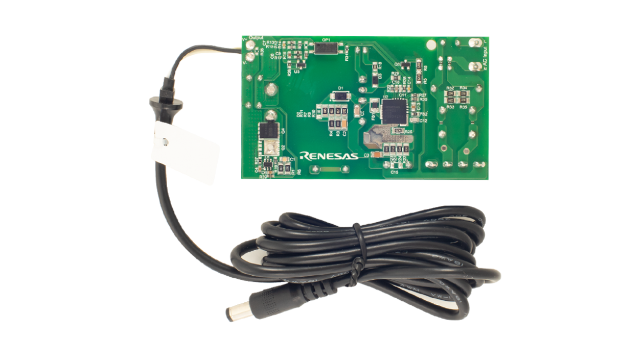 Bottom image of the EBC10320 evaluation board.