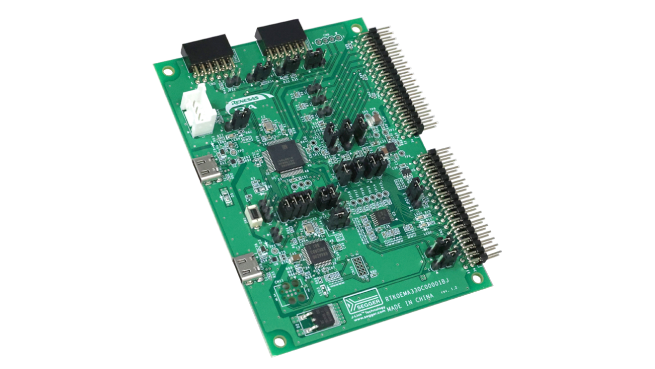 MCB-RA6T3 Development Board - Angle