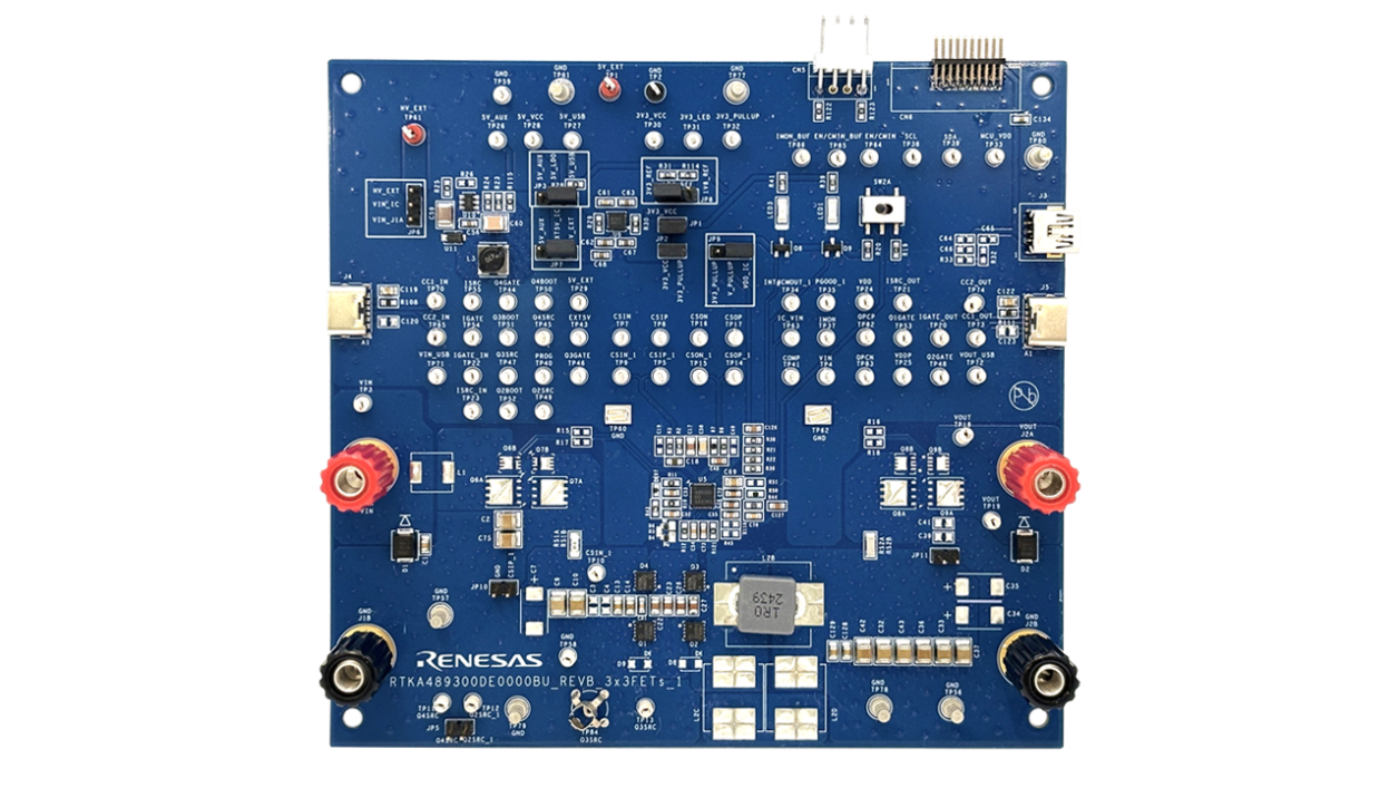 RTKA489300DE0000BU 评估板 - 正面