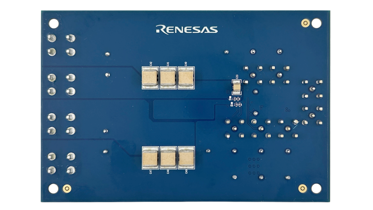 Bottom view of RTKP6815xDE00000BC evaluation board.