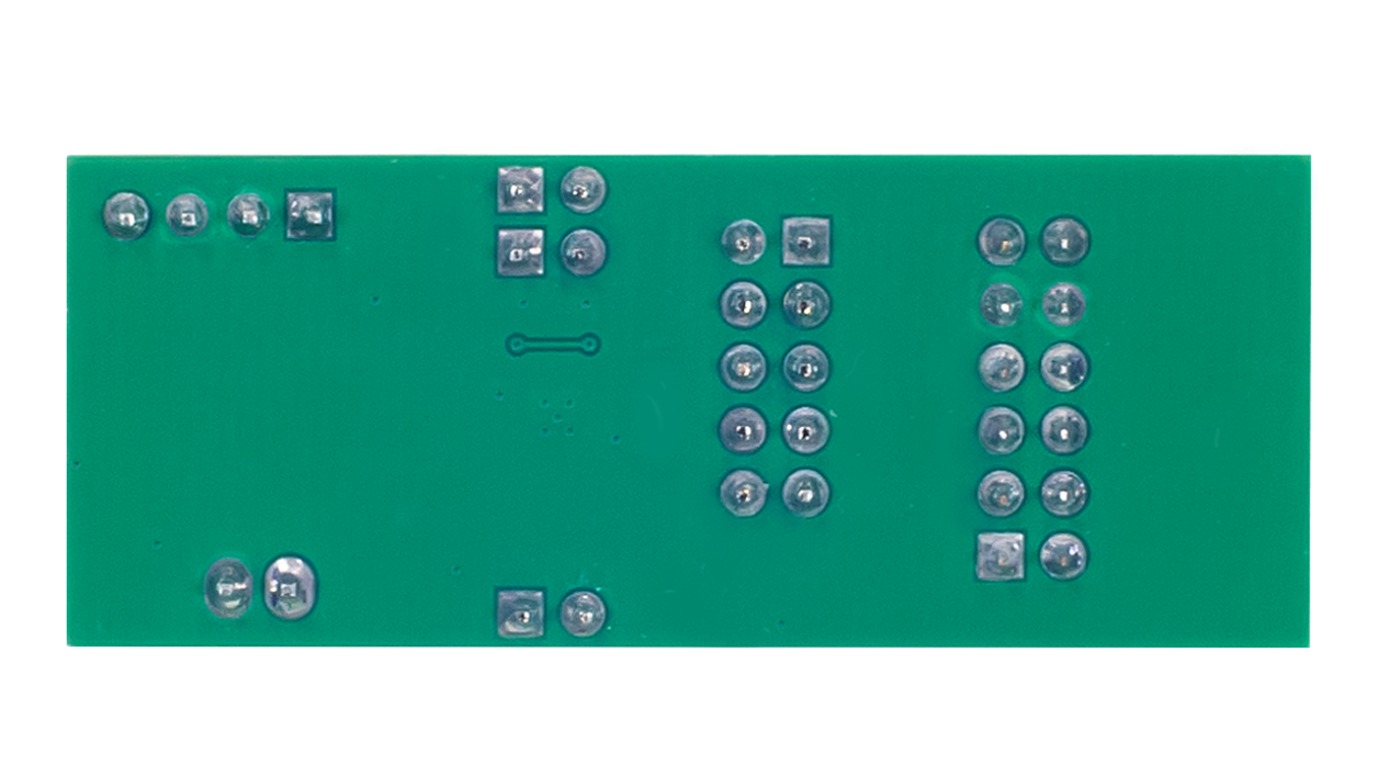 Bottom view of the WS040 board.