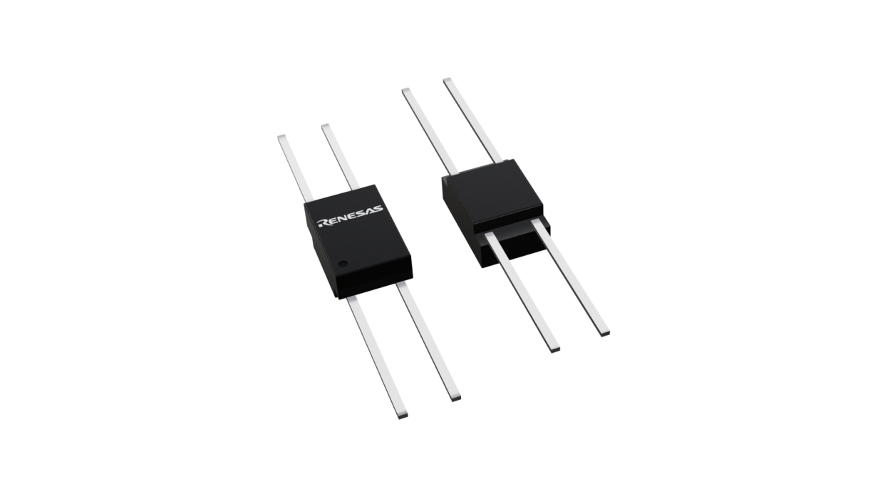 3D illustration featuring top and bottom views of CFP IC chip package with 4 lead count