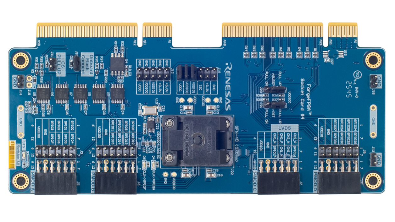 ForgeFPGA™ 插槽卡 #4 - 顶视图