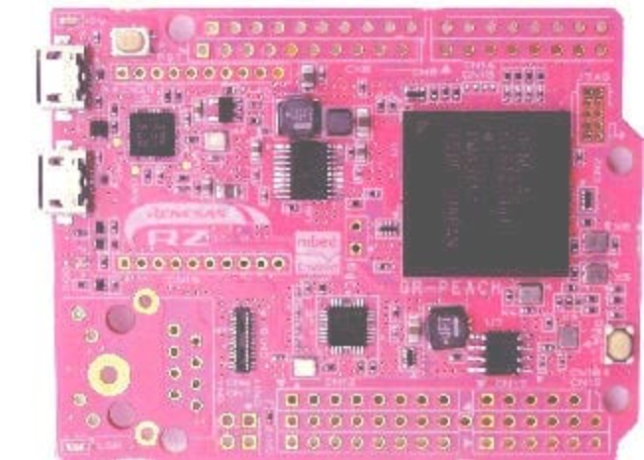 GR-PEACH Board Bottom