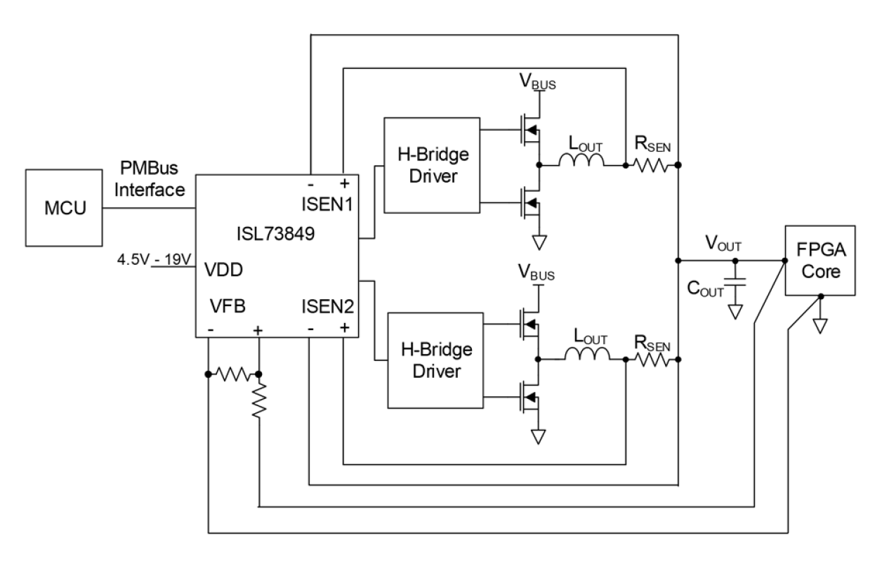 ISL73849SLH Typical Application Diagram