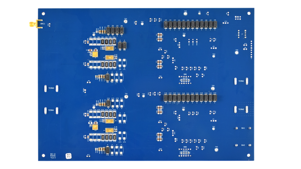 ISL73849SLHEV3Z Evaluation Board - Bottom