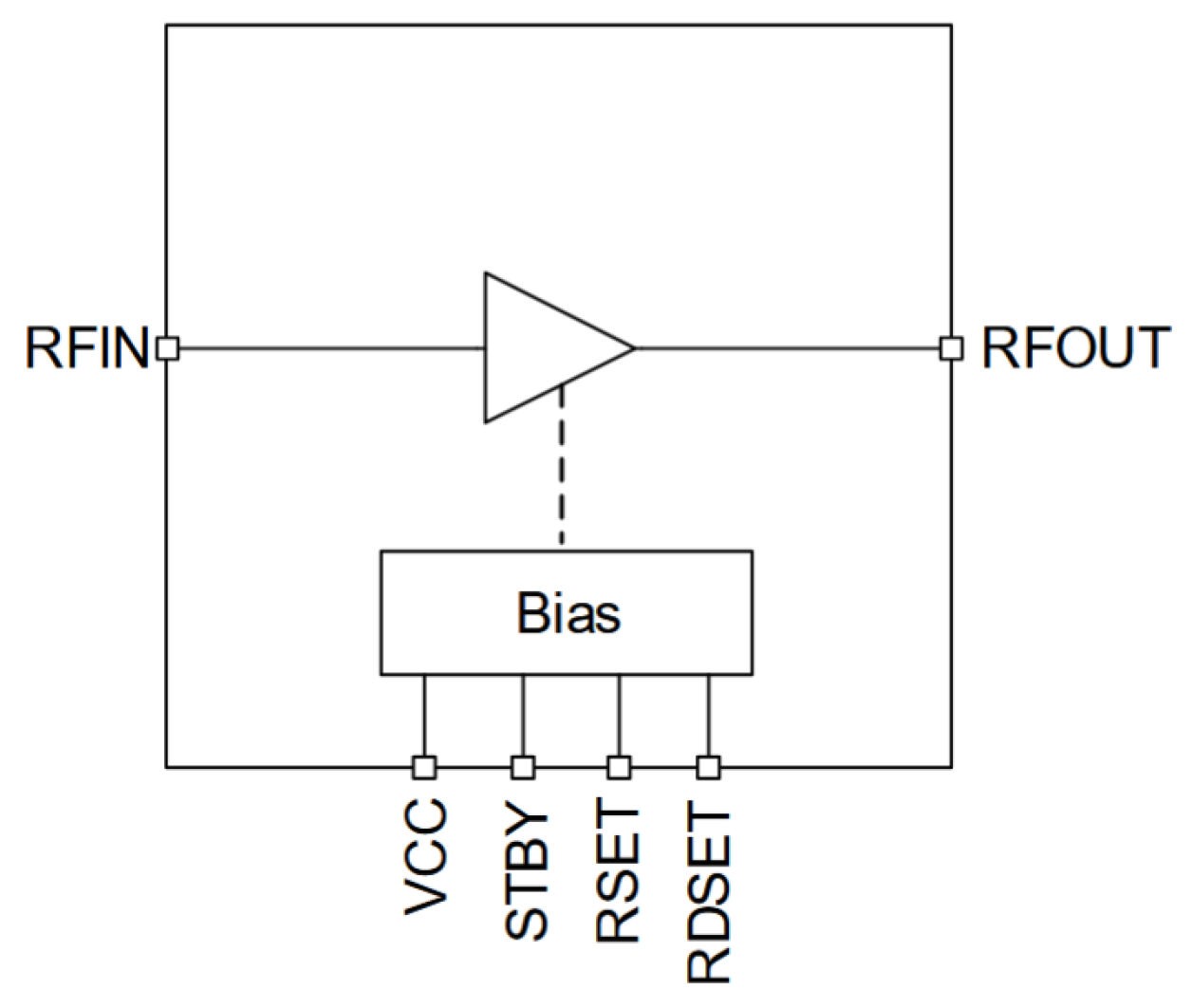 ISL74324M Block Diagram