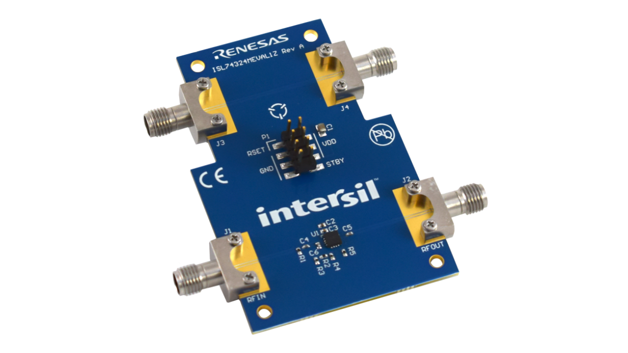 ISL74324MEVAL1Z Evaluation Board