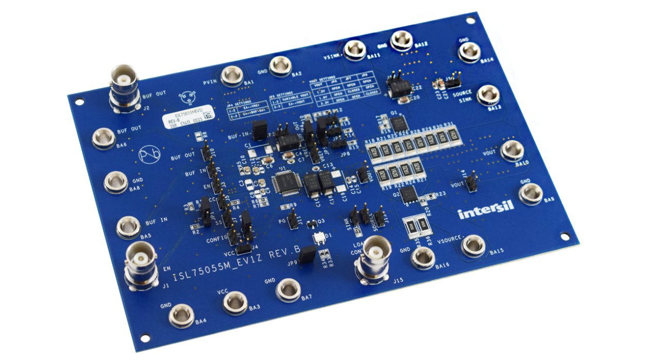 ISL75055MEV1Z Evaluation Board