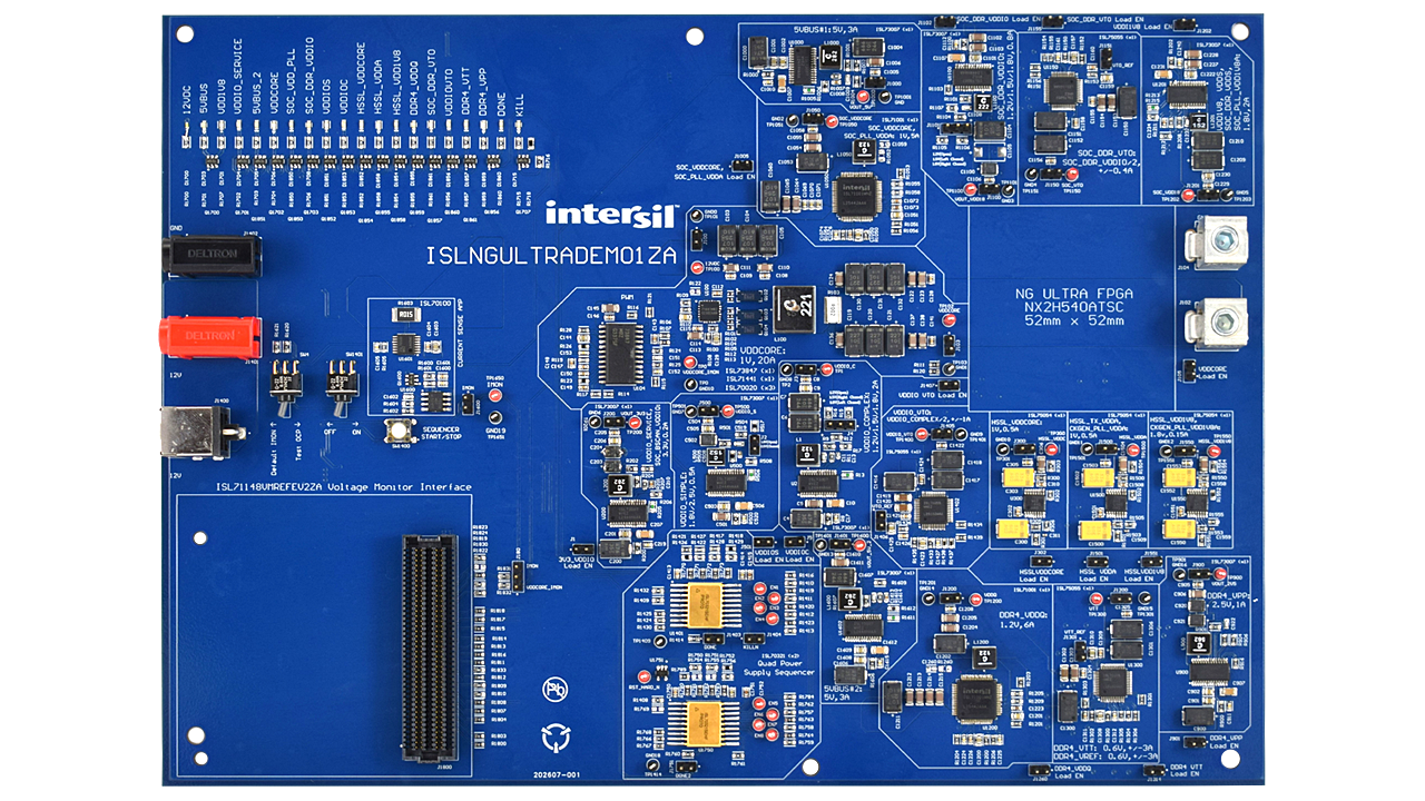 ISLNGULTRADEMO1Z Reference Design Board - Top