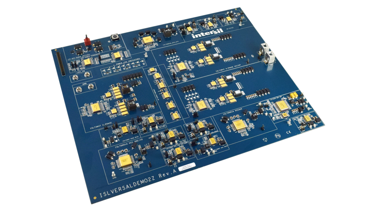 ISLVERSALDEMO2Z 参考设计电路板