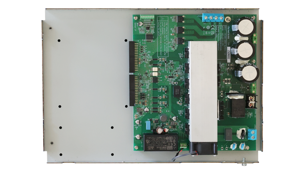 MCI-HV-2-1PH Development Board - Top