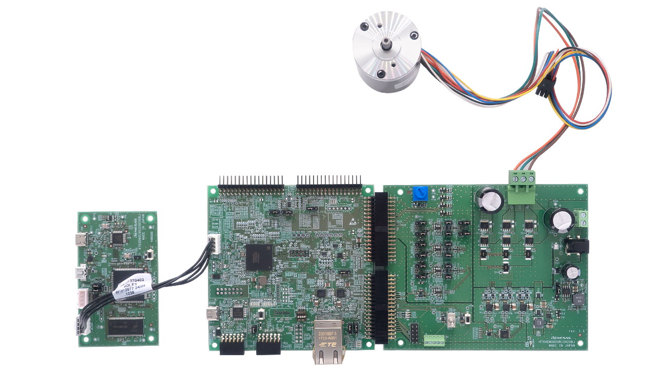 MCK-RX74M套件的顶视图。
