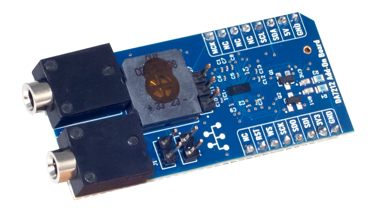 QCIOT-DA7212EVZ Evaluation Board