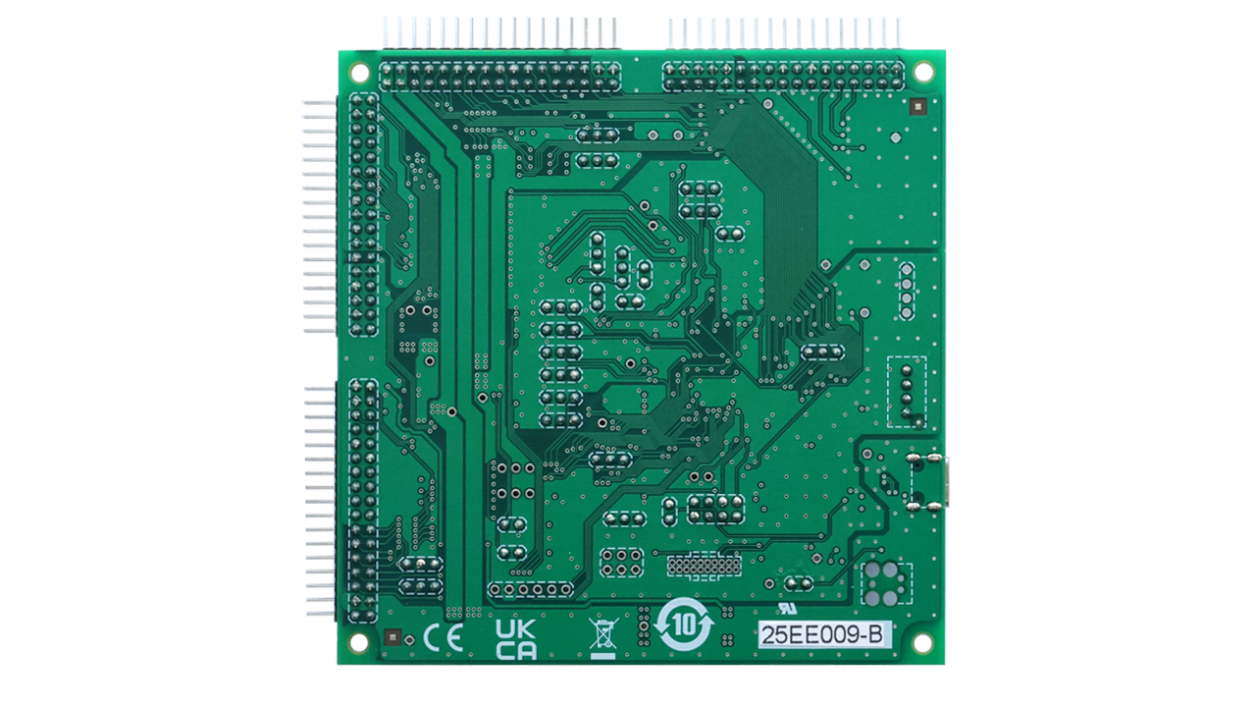 MCB-RA6T2 Development Board - Bottom
