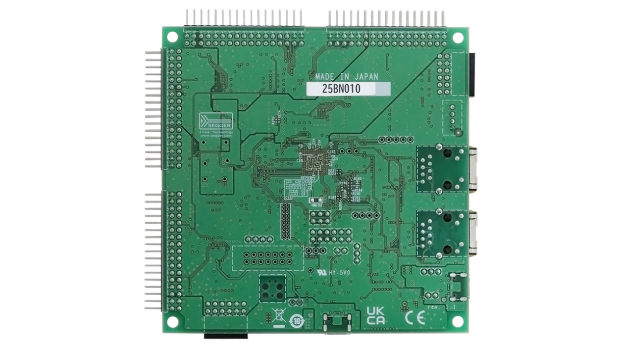 MCB-RA8T2 电机控制CPU板 - 背面