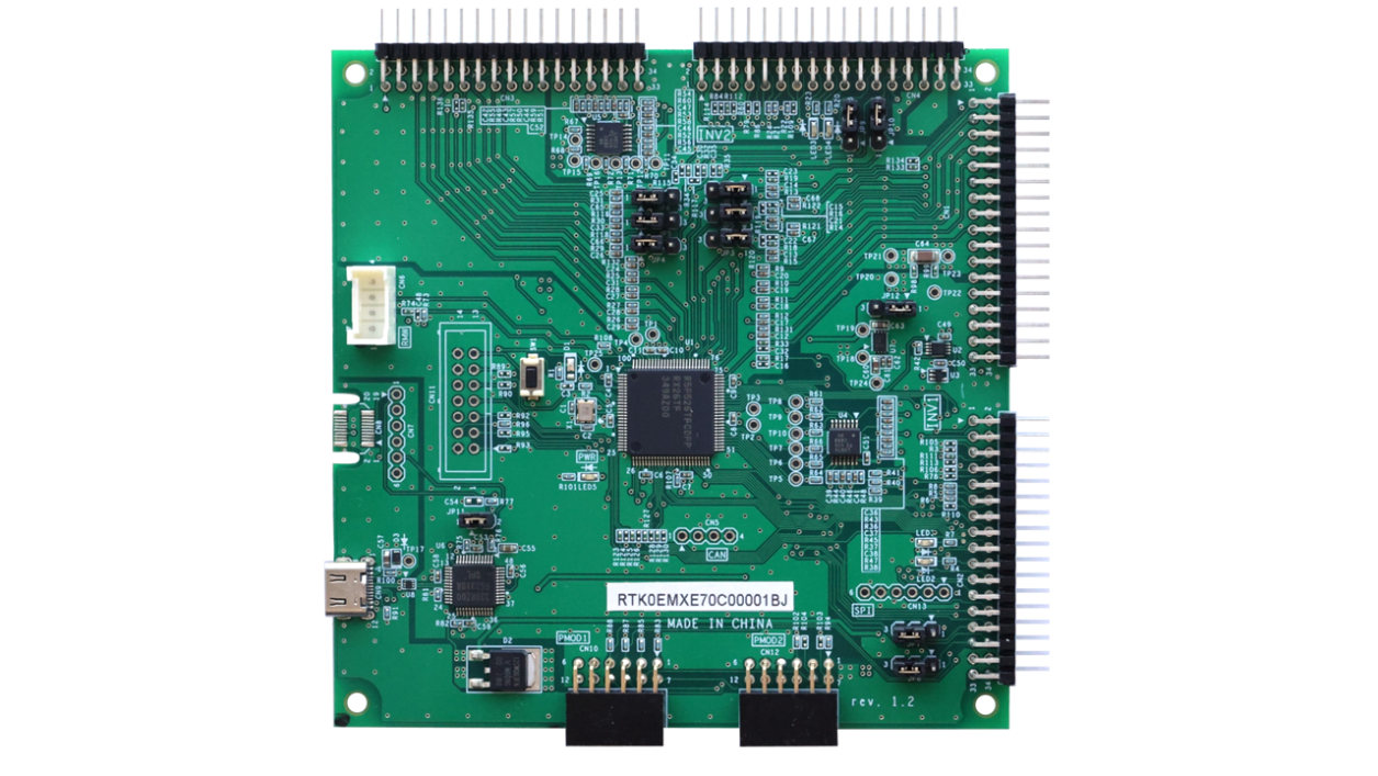 MCB-RX26T Type A CPU Board for RX26T MCU Group - Top
