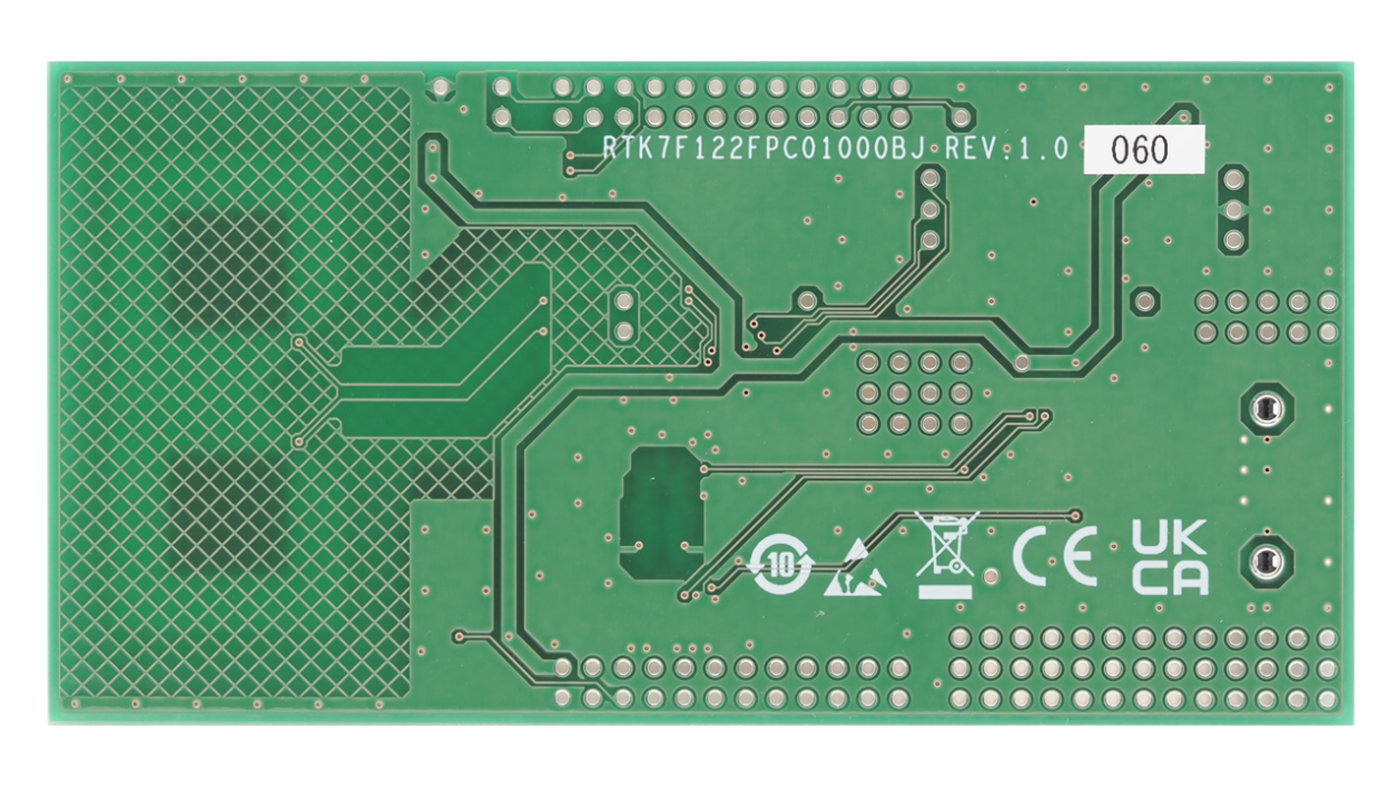 RTK7F122FPC01000BJ Evaluation Board - Bottom