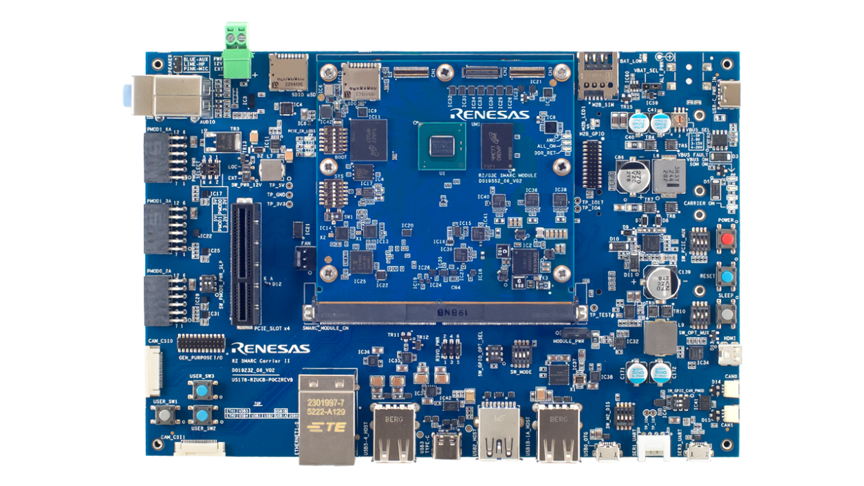 RTK9947E57S01000BE Evaluation Board - Top