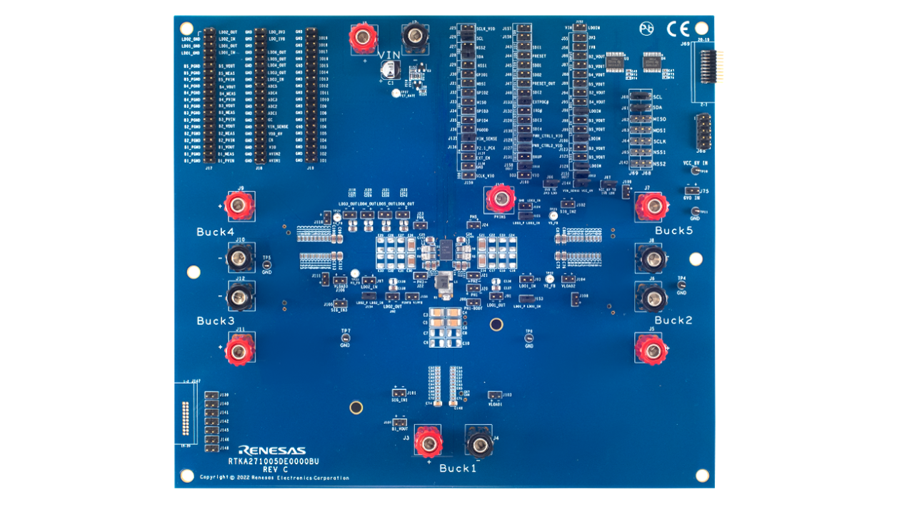 RTKA271005DE0000BU Evaluation Board - Top