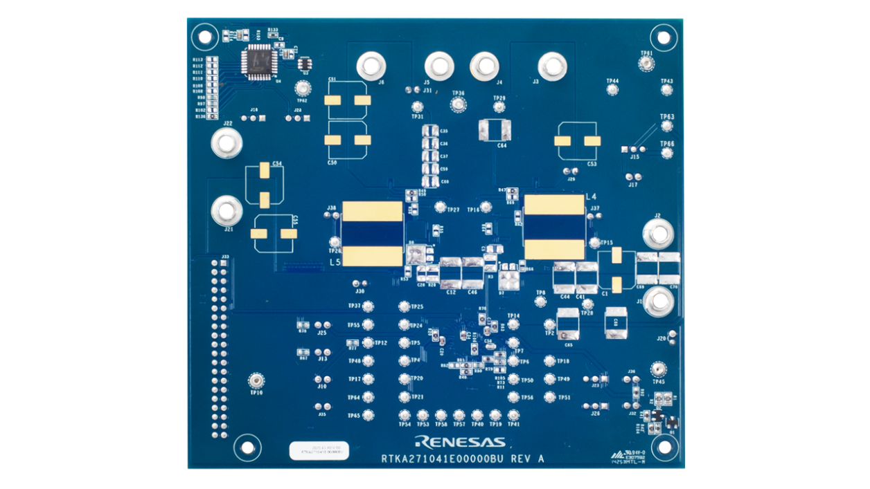 RTKA271041E00000BU Evaluation Board - Bottom