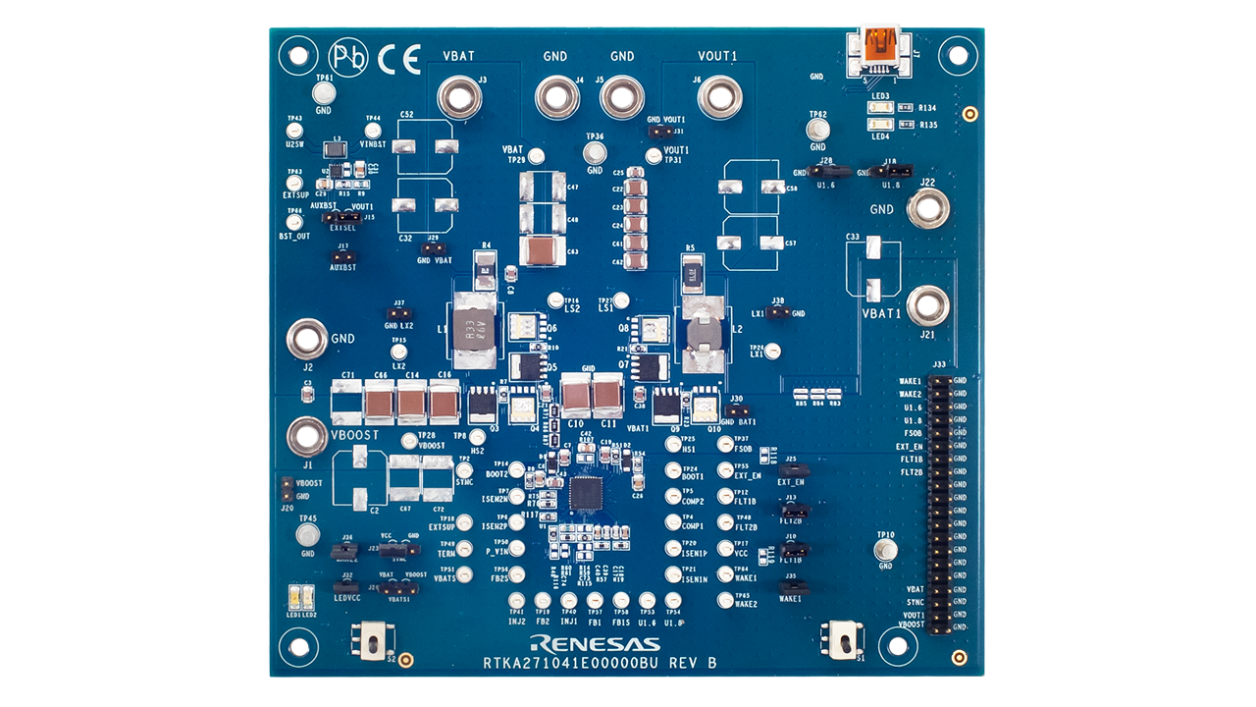 RTKA271041E00000BU Evaluation Board - Top