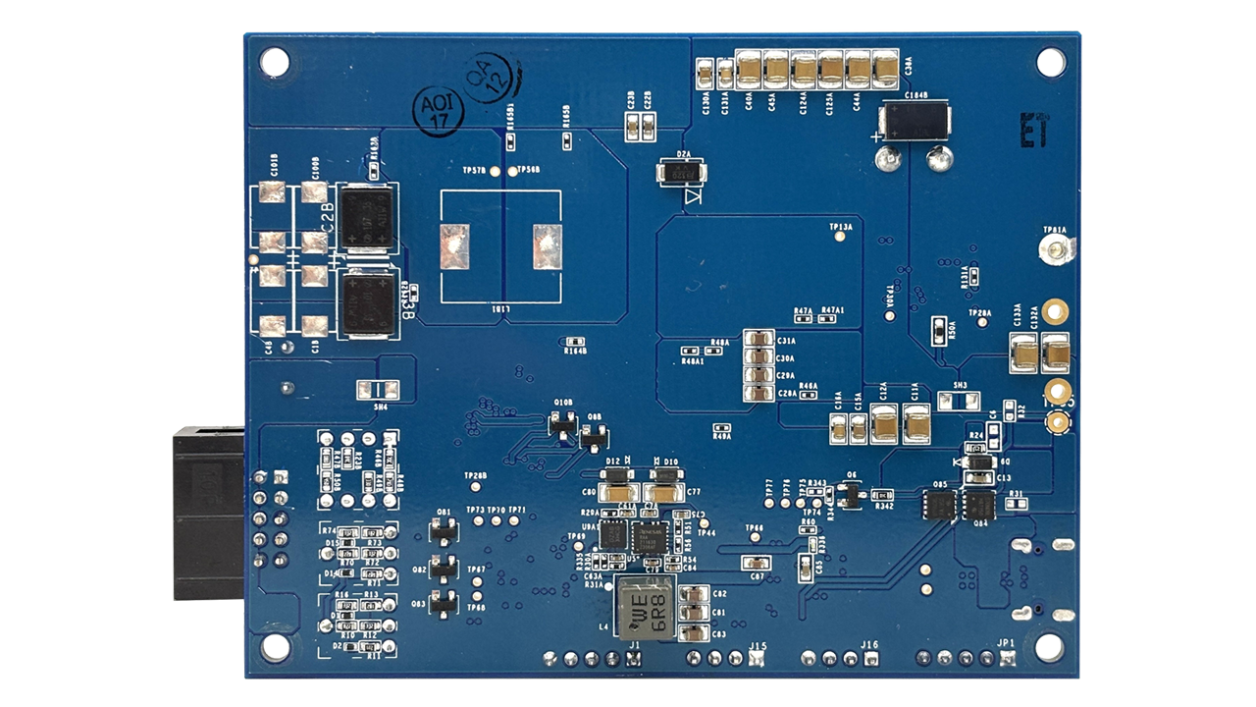 240W USB Type-C 电池系统评估板 - 背面