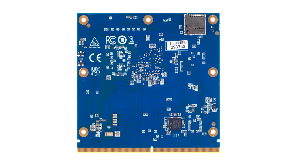 RZ/G3E SMARC Module Board - Bottom