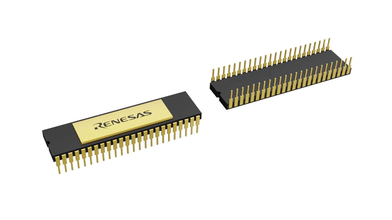 3D illustration featuring top and bottom views of SB chip package with 48 lead count.
