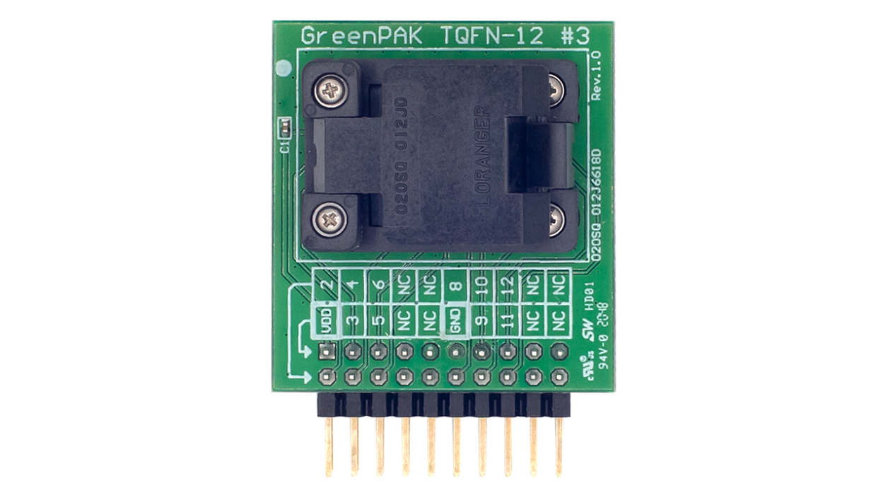 SLG47104V-SKT Socket Adapter - Top