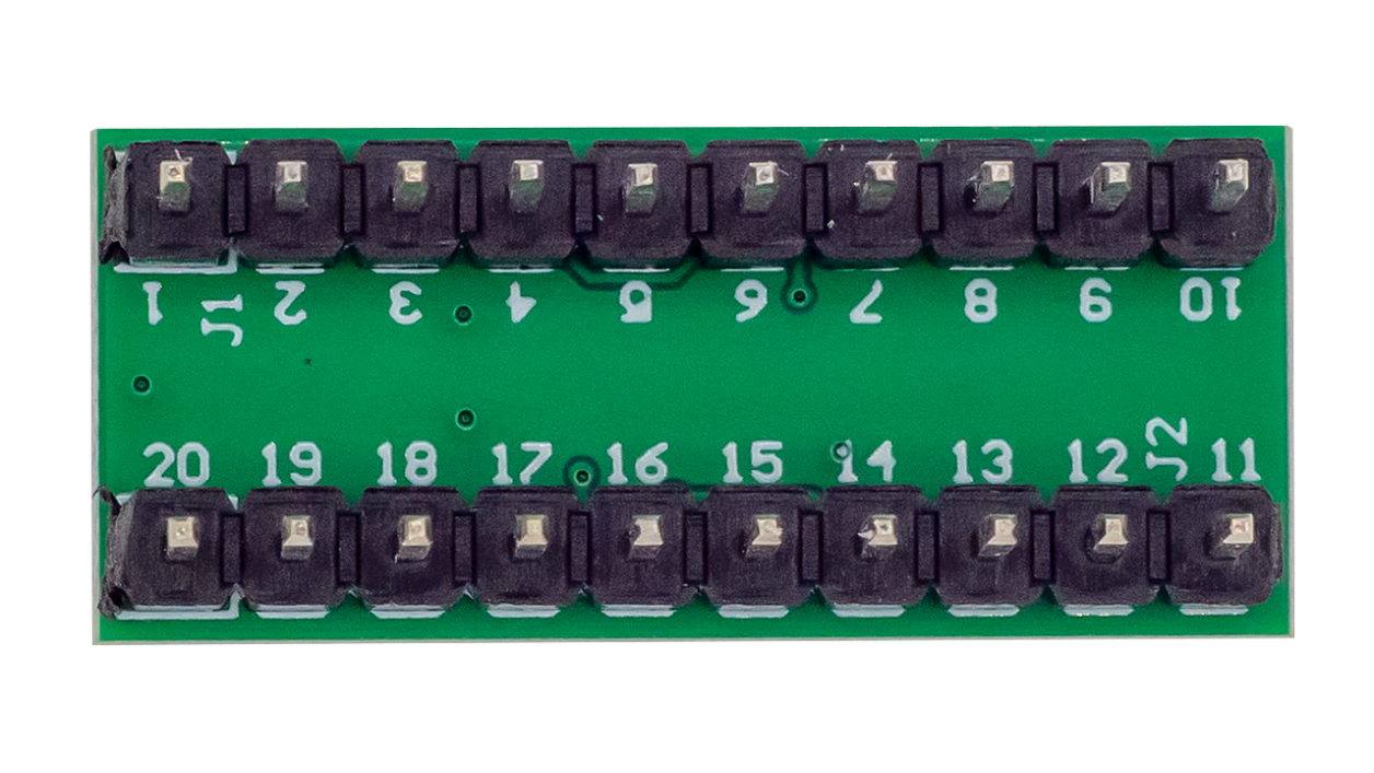 SLG46625AP-DIP Development Board - Bottom
