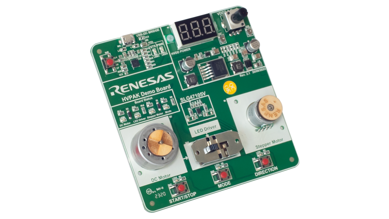 SLG47105V-DMO Demonstration Board