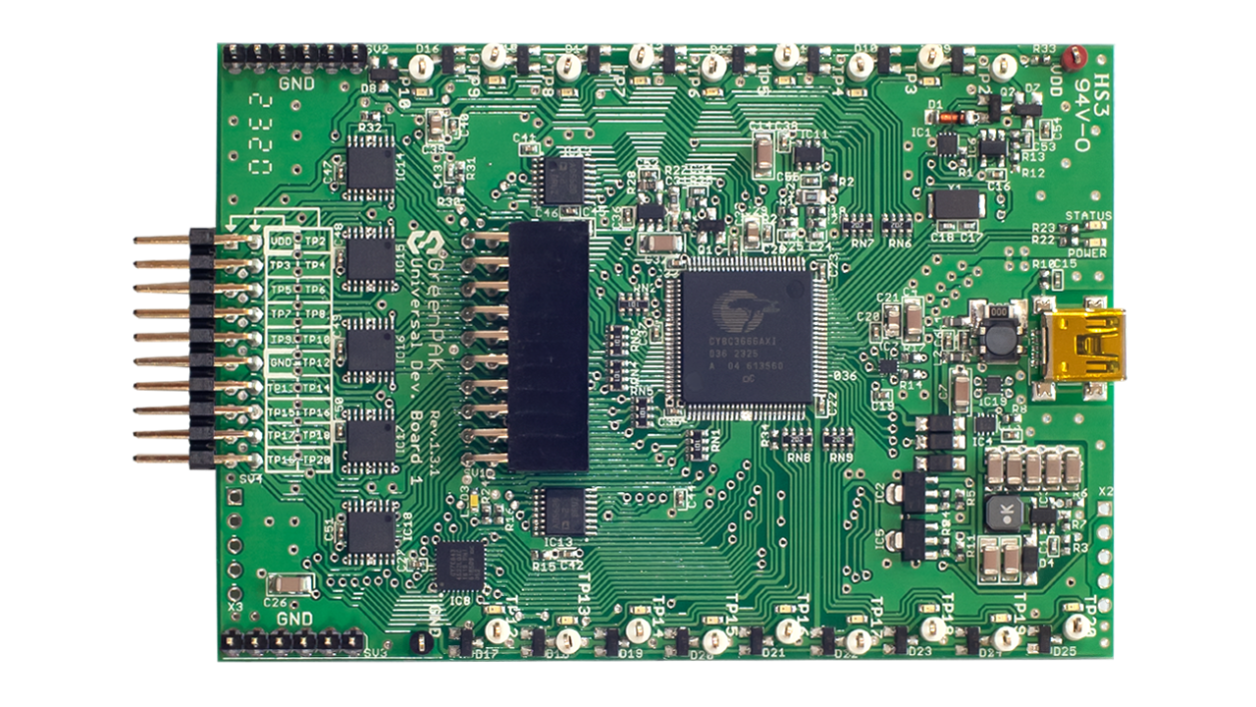 SLG4DVKADV Development Board - Top
