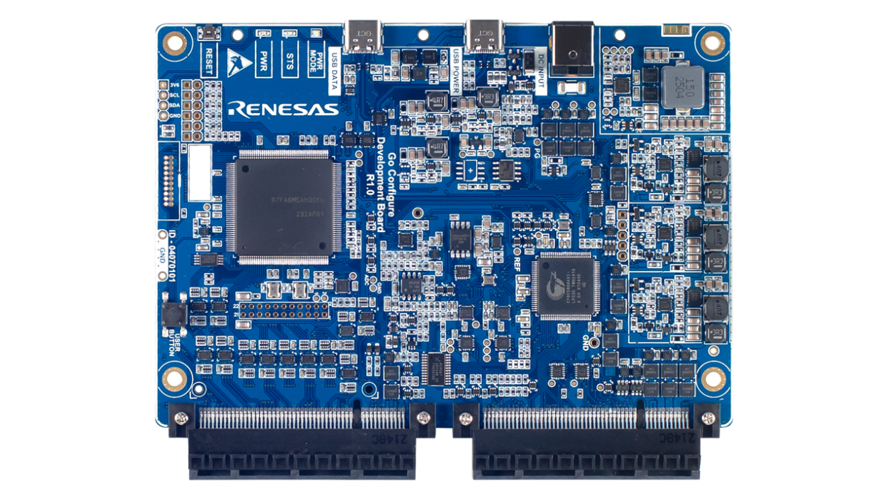 Go Configure™ 开发板 - 顶视图