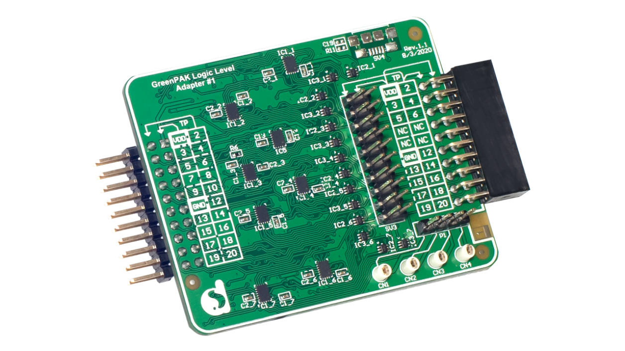 GreenPAK Logic Level Adapter Board