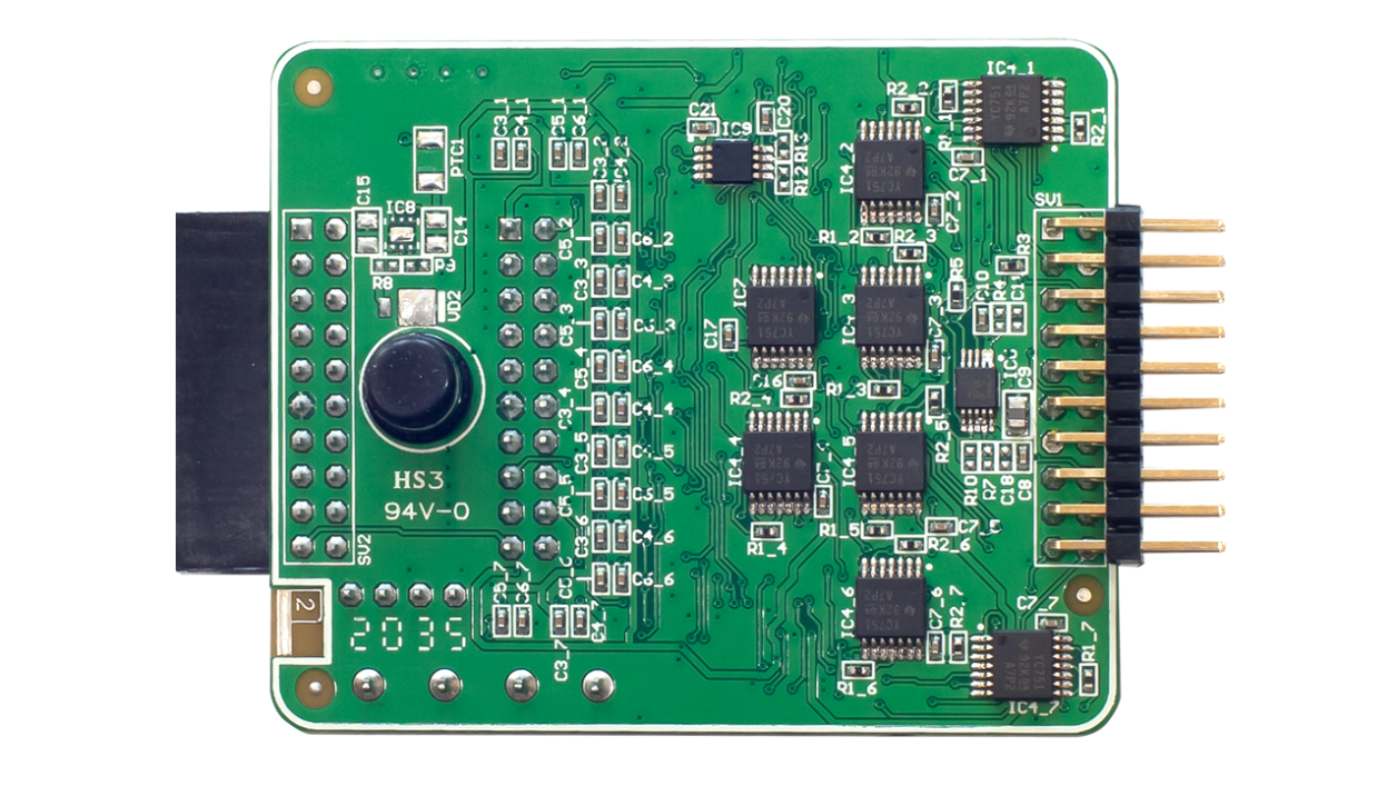 GreenPAK Logic Level Adapter Board - Bottom