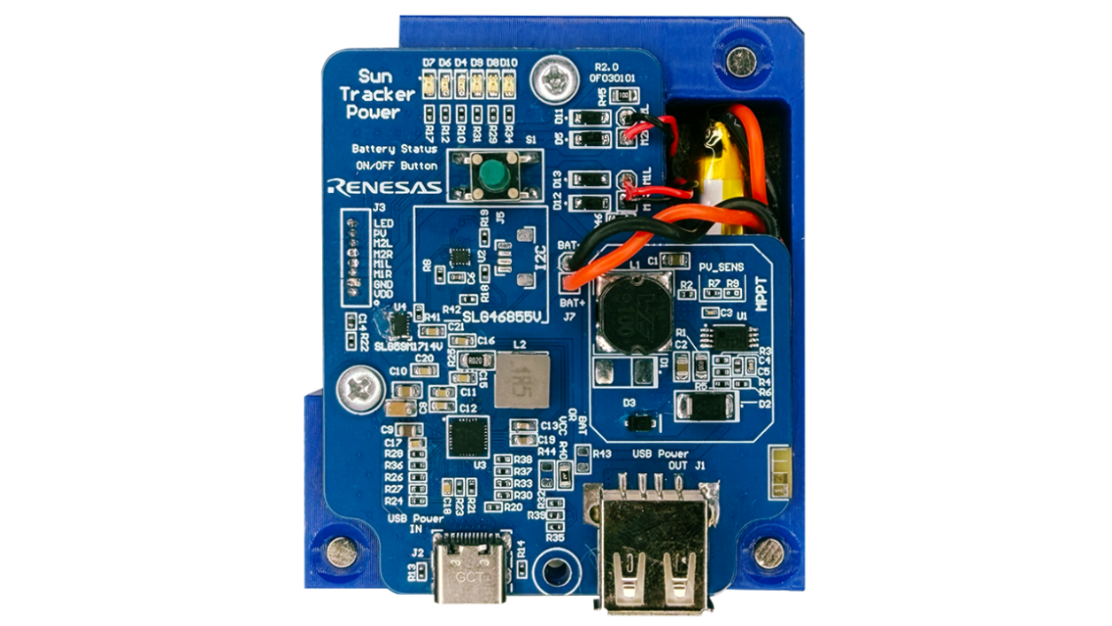太阳追踪器电源板