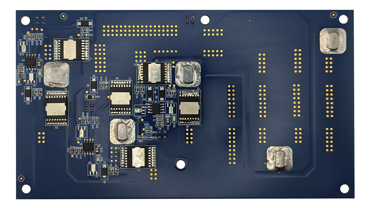 WS032-LVMOTCTL-REFZ Low-Voltage Motor Controller Power Board - Bottom