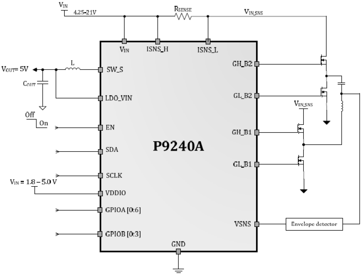 P9240A Application Circuit