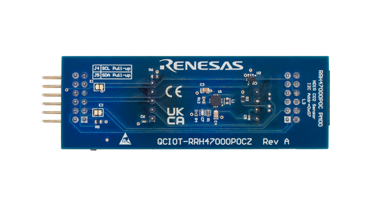 NDIR CO2 Sensor Pmod Evaluation Board - Bottom