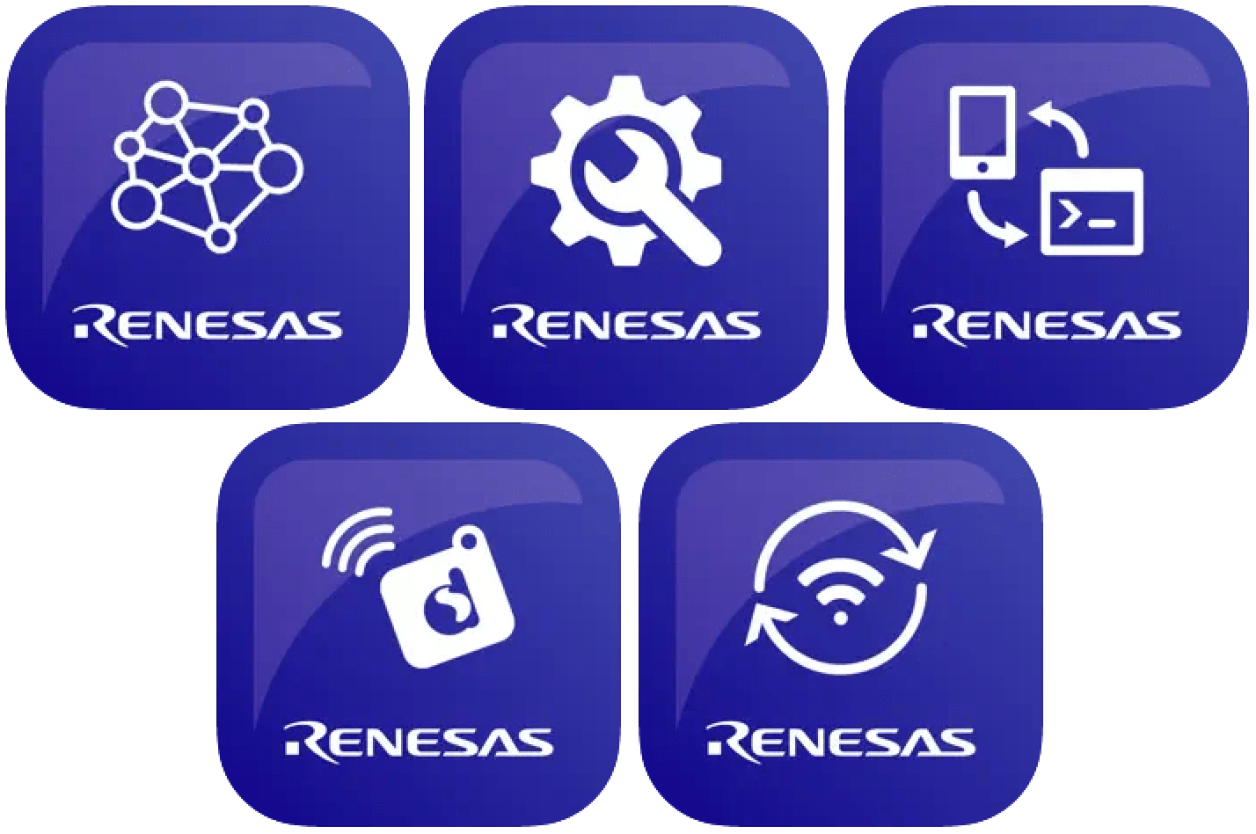 Renesas Bluetooth® Low Energy Mobile Application Suite