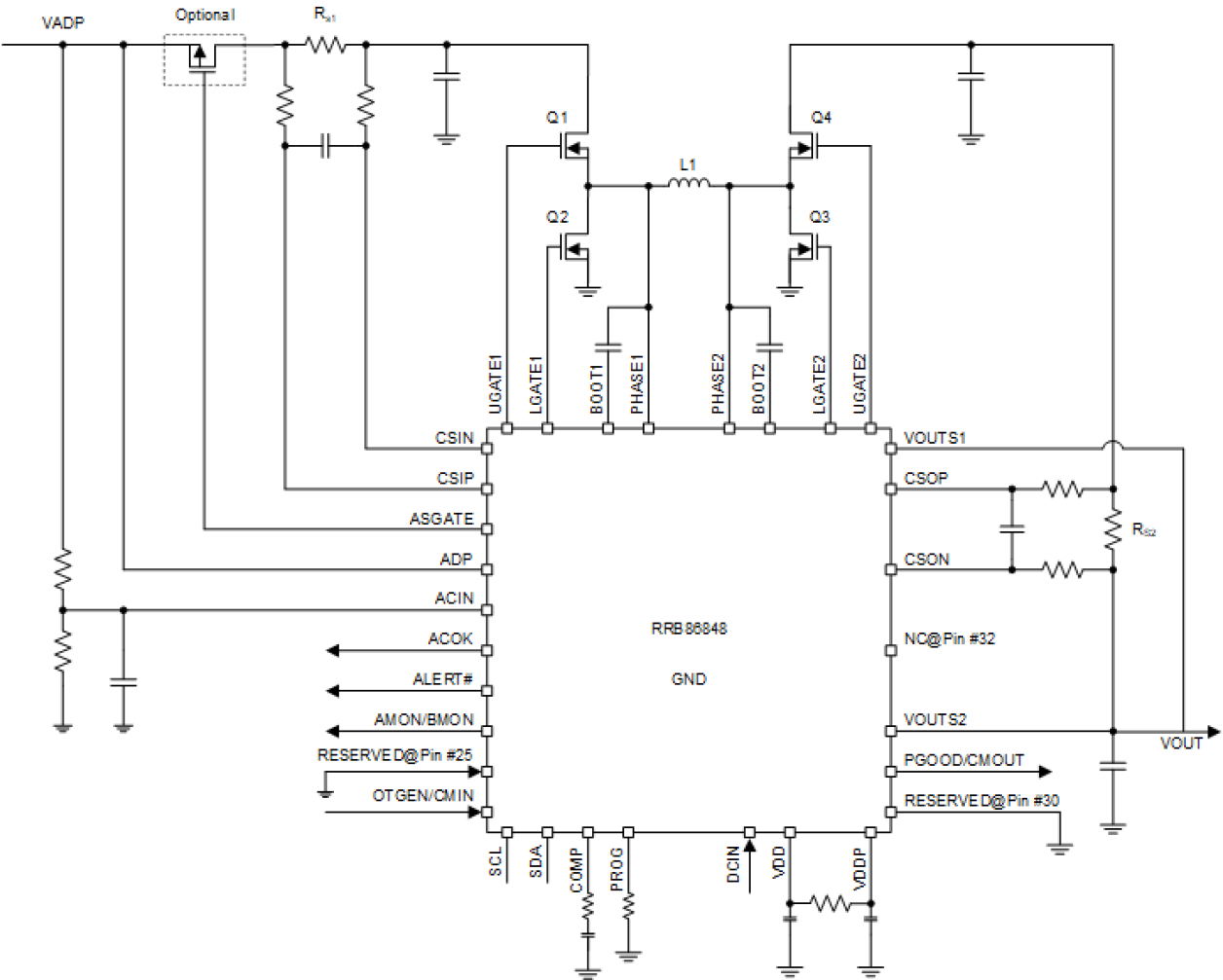 RRB86848 Typical Application Diagram