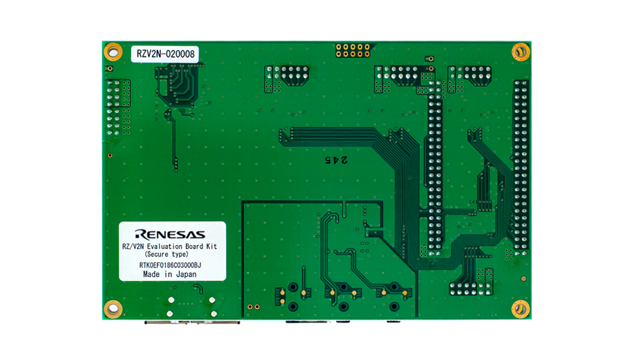RTK0EF0186C03000BJ Evaluation Board - Bottom