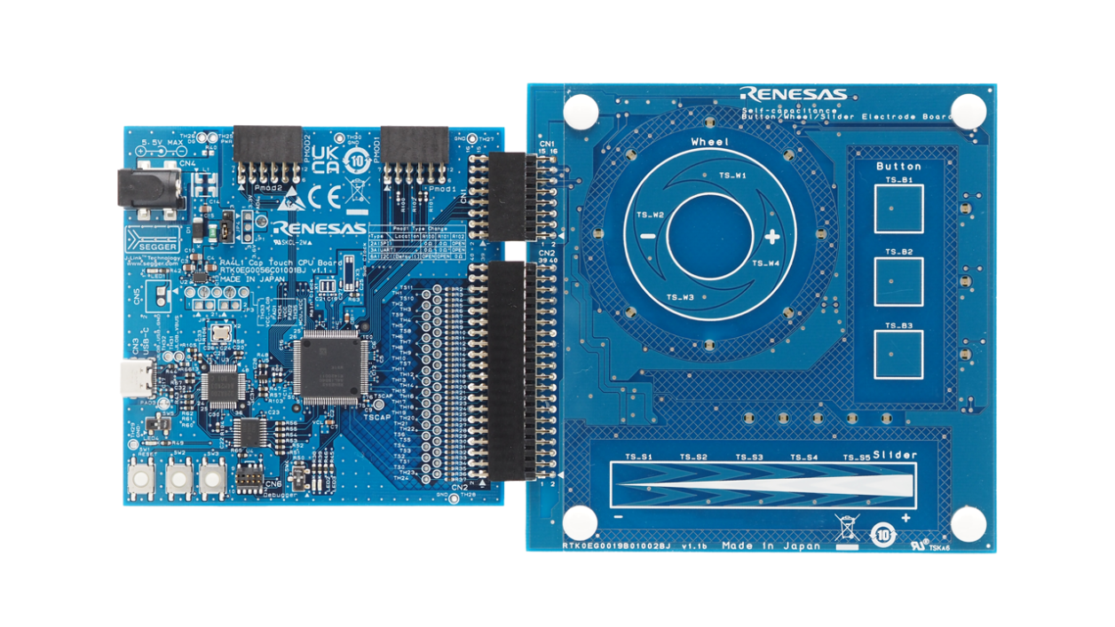 RTK0EG0057S01001BJ Evaluation Board - Top