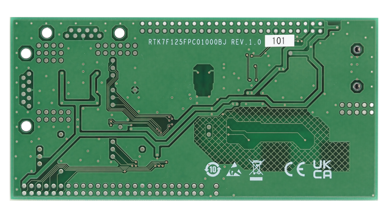 RTK7F124FPC01000BJ Evaluation Board - Bottom